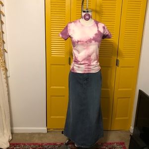 DKNY jeans skirt.  Size 4.